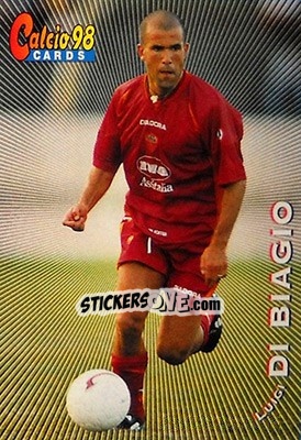 Sticker Luigi Di Biagio - Calcio Cards 1997-1998 n. 76 - Panini