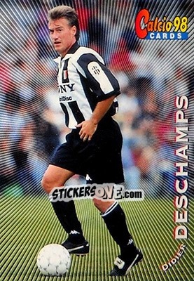 Figurina Didier Deschamps - Calcio Cards 1997-1998 - Panini
