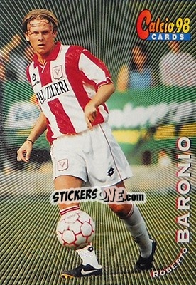 Sticker Roberto Baronio - Calcio Cards 1997-1998 - Panini