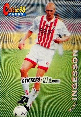 Sticker Klas Ingesson - Calcio Cards 1997-1998 n. 81 - Panini
