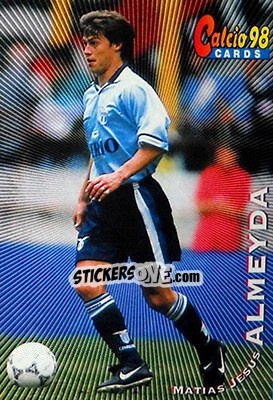 Figurina Matias Jesus Almeida - Calcio Cards 1997-1998 n. 90 - Panini