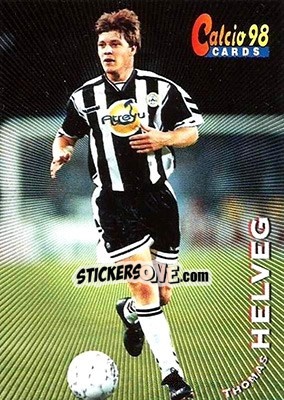 Sticker Thomas Helveg - Calcio Cards 1997-1998 - Panini