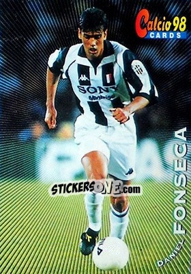 Sticker Daniel Fonseca - Calcio Cards 1997-1998 n. 104 - Panini