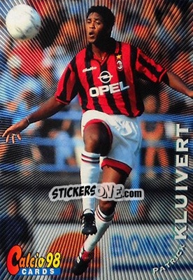 Sticker Patrick Kluivert - Calcio Cards 1997-1998 - Panini