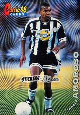 Sticker Marcio Amoroso - Calcio Cards 1997-1998 - Panini