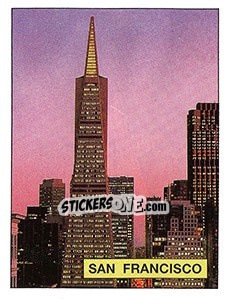 Sticker San Francisco - FIFA World Cup USA 1994 n. 1 - Panini