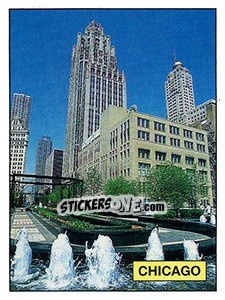 Sticker Chicago - FIFA World Cup USA 1994 n. 6 - Panini