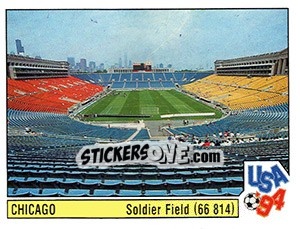 Sticker Chicago - FIFA World Cup USA 1994 n. 7 - Panini