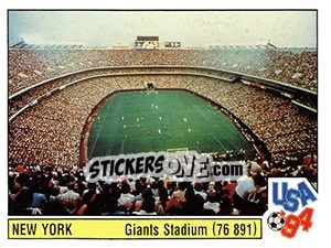 Sticker New York - FIFA World Cup USA 1994 n. 9 - Panini