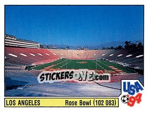 Sticker Los Angeles - FIFA World Cup USA 1994 n. 15 - Panini