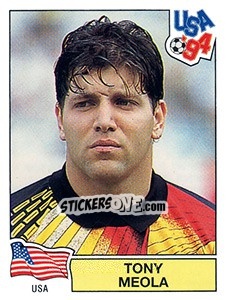 Sticker TONY MEOLA - FIFA World Cup USA 1994 - Panini