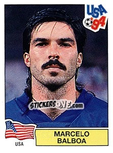 Sticker MARCELO BALBOA - FIFA World Cup USA 1994 - Panini