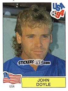 Sticker JOHN DOYLE - FIFA World Cup USA 1994 - Panini