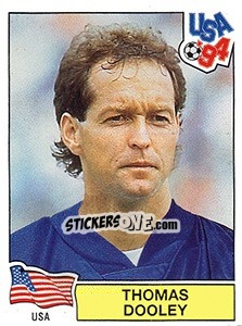 Sticker THOMAS DOOLEY - FIFA World Cup USA 1994 n. 24 - Panini