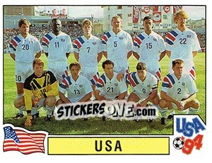 Figurina Team - FIFA World Cup USA 1994 - Panini