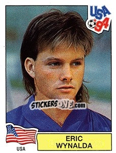 Figurina ERIC WYNALDA - FIFA World Cup USA 1994 - Panini