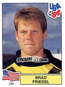 Sticker BRAD FRIEDEL - FIFA World Cup USA 1994 - Panini