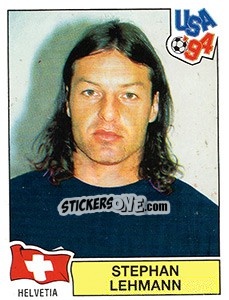 Sticker STEPHAN LEHMANN - FIFA World Cup USA 1994 - Panini