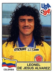 Sticker LEONEL DE JESUS ALVAREZ - FIFA World Cup USA 1994 n. 61 - Panini