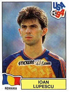 Sticker IOAN LUPESCU - FIFA World Cup USA 1994 - Panini