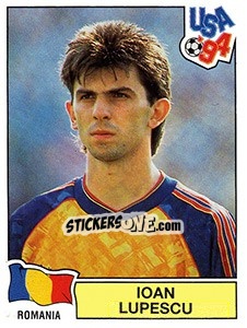 Sticker IOAN LUPESCU - FIFA World Cup USA 1994 n. 80 - Panini