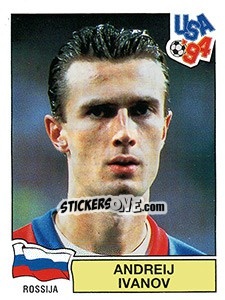 Cromo ANDREI IVANOV - FIFA World Cup USA 1994 - Panini