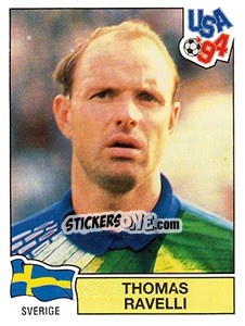 Sticker THOMAS RAVELLI - FIFA World Cup USA 1994 n. 149 - Panini
