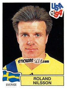 Sticker ROLAND NILSSON - FIFA World Cup USA 1994 n. 150 - Panini