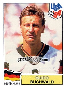 Sticker GUIDO BUCHWALD - FIFA World Cup USA 1994 n. 171 - Panini