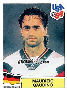 Sticker MAURIZIO GAUDINO - FIFA World Cup USA 1994 - Panini