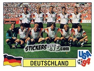 Sticker Team - FIFA World Cup USA 1994 - Panini