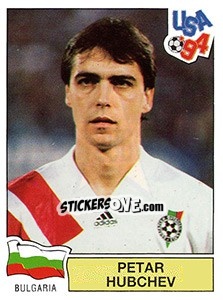Sticker PETAR HUBCHEV - FIFA World Cup USA 1994 n. 286 - Panini