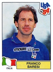 Sticker Franco Baresi - FIFA World Cup USA 1994 n. 304 - Panini