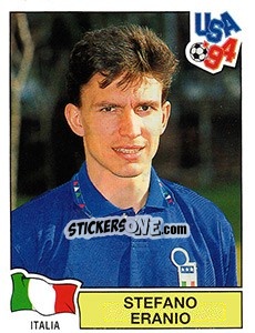 Cromo Stefano Eranio - FIFA World Cup USA 1994 - Panini