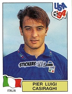 Sticker Pier Luigi Casiraghi - FIFA World Cup USA 1994 n. 317 - Panini