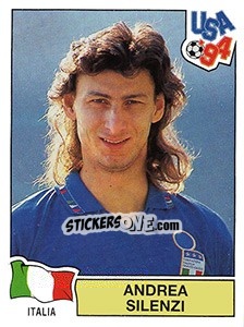 Sticker ANDREA SILENZI - FIFA World Cup USA 1994 n. 319 - Panini