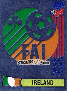 Sticker EMBLEM - FIFA World Cup USA 1994 n. 325 - Panini