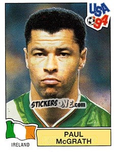Sticker PAUL MCGRATH - FIFA World Cup USA 1994 n. 327 - Panini