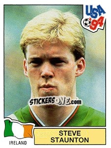 Sticker STEVE STAUNTON - FIFA World Cup USA 1994 n. 328 - Panini