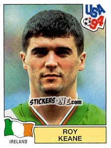 Sticker ROY KEANE - FIFA World Cup USA 1994 n. 330 - Panini
