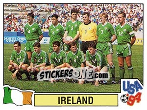 Sticker Team - FIFA World Cup USA 1994 - Panini