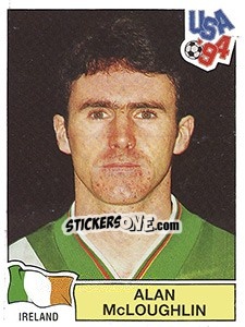 Cromo ALAN MCLOUGHLIN - FIFA World Cup USA 1994 n. 335 - Panini
