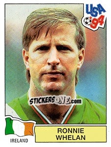Sticker RONNIE WHELAN - FIFA World Cup USA 1994 n. 336 - Panini