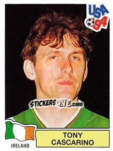 Sticker TONY CASCARINO - FIFA World Cup USA 1994 - Panini