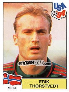 Sticker ERIK THORSTVEDT - FIFA World Cup USA 1994 - Panini
