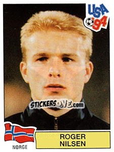 Sticker ROGER NILSEN - FIFA World Cup USA 1994 - Panini