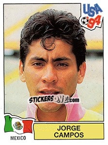 Sticker JORGE CAMPOS - FIFA World Cup USA 1994 n. 359 - Panini