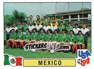 Sticker Team - FIFA World Cup USA 1994 - Panini