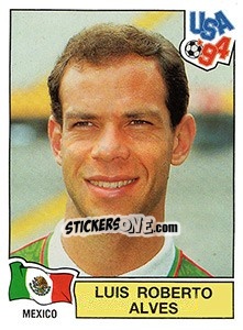Sticker LUIS ROBERTO ALVES - FIFA World Cup USA 1994 - Panini