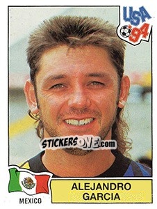 Sticker ALEJANDRO GARCIA - FIFA World Cup USA 1994 n. 377 - Panini